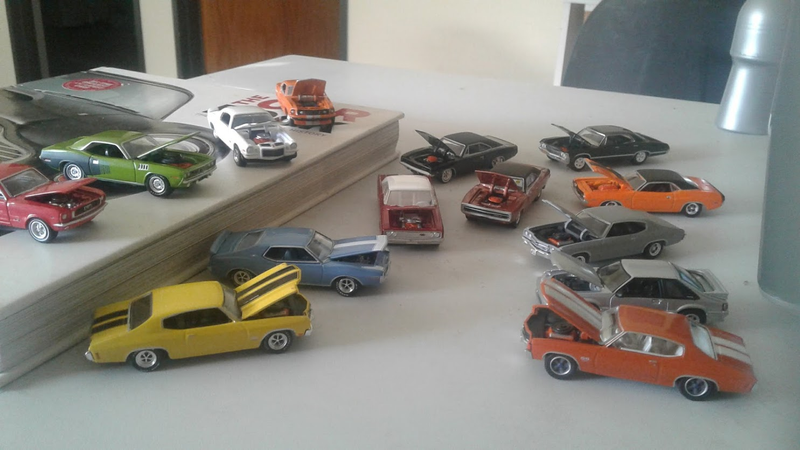 Illustration for article titled Greenlight Muscle car collection and possible signs of addiction.